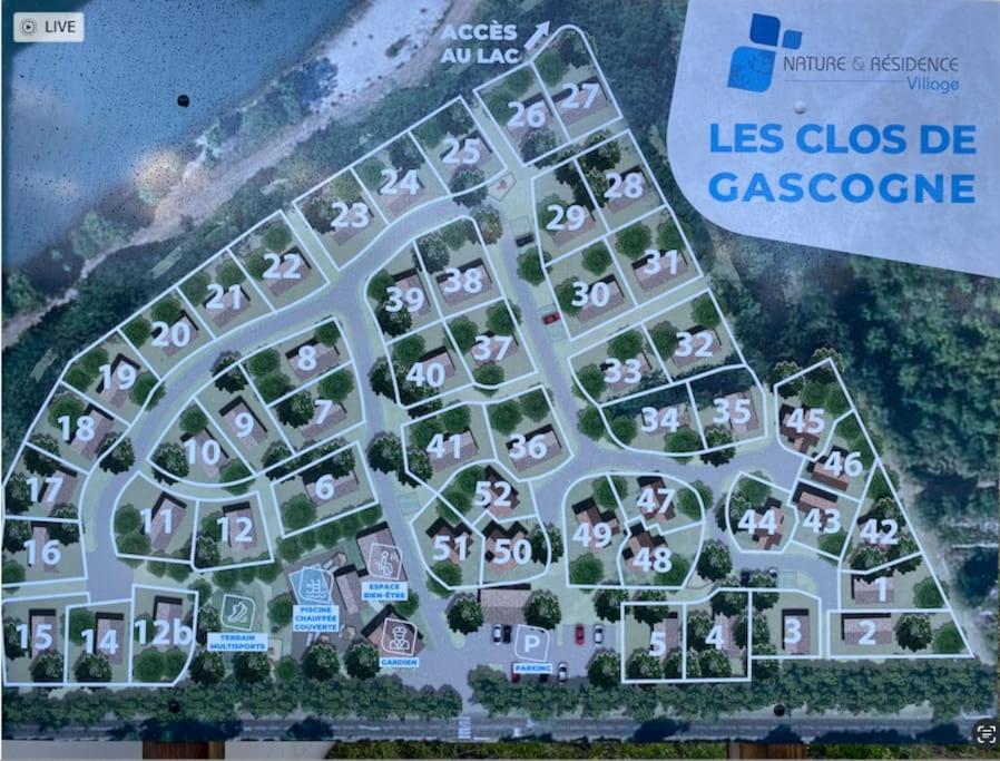 Chalet Le Bergeronnette Labouheyre Exterior foto